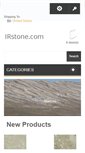 Mobile Screenshot of irstone.com